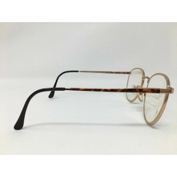 Geoffrey Beene Eyeglasses GB1031 52 [] 17 135 Gold And Tortoise Flex Hinge - Picture 6 of 10